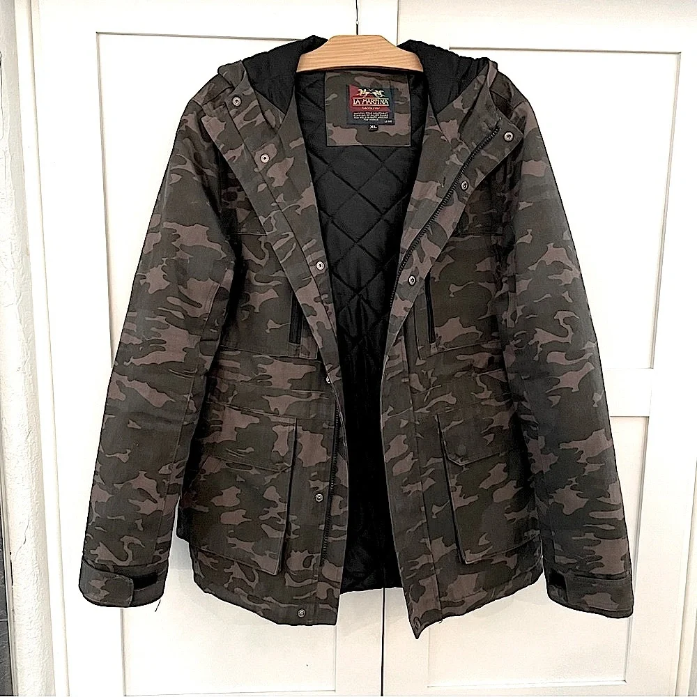 LA MARTINA🩶 Camouflage Winter Jacket